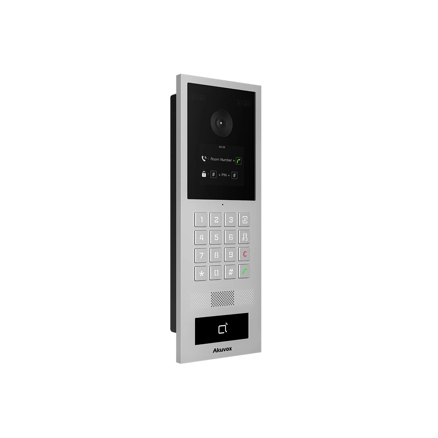 Akuvox S532 (IP) Video Door Phone – 2.8″ LCD, Multi-Access Keypad, RFID/NFC/Bluetooth, 2MP Wide-Angle Camera, IP66/IK08, PoE+, Surface & Flush Mount