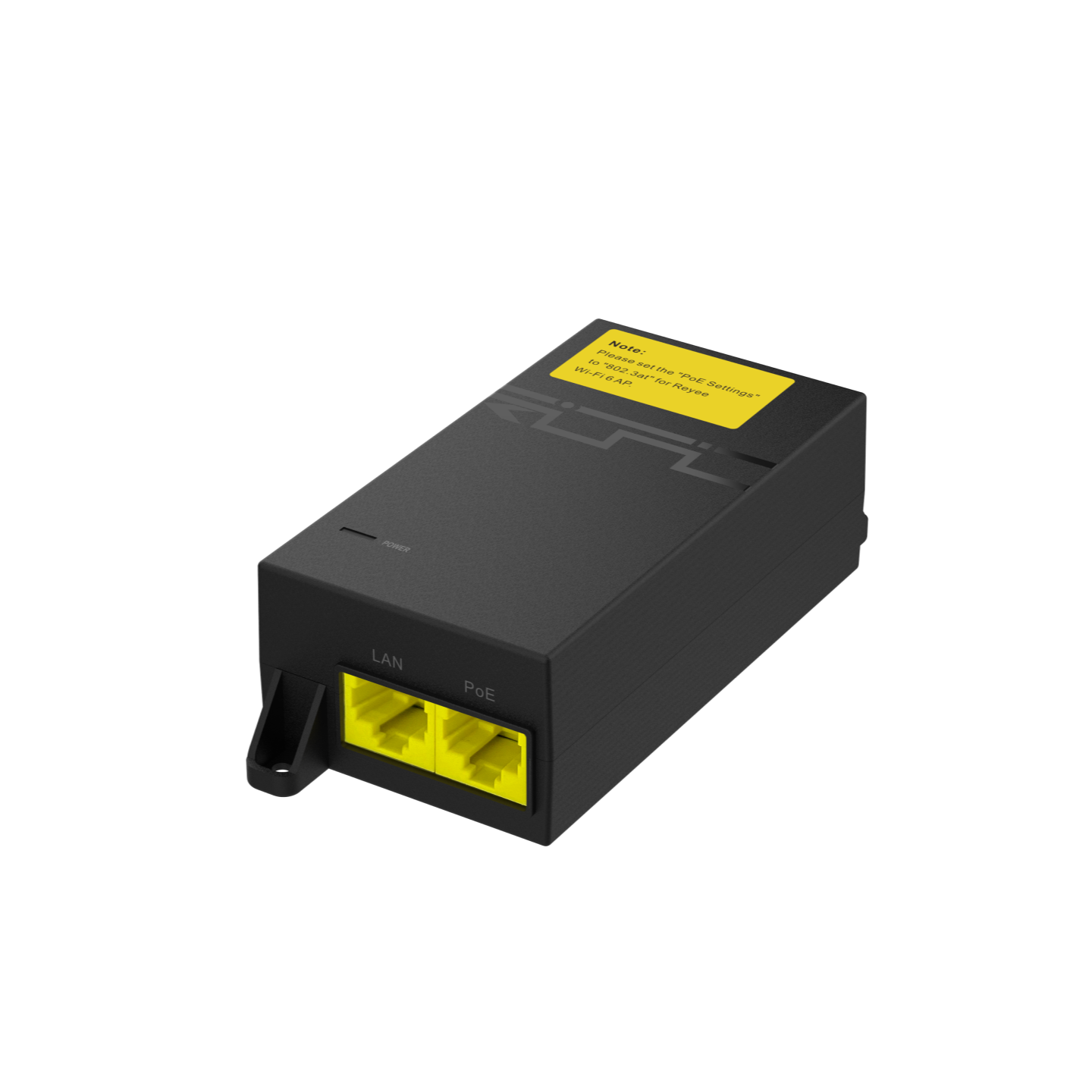 Ruijie RG-POE-AF15 – 1-Port Passive PoE Injector (52V, 15.6W, Gigabit)