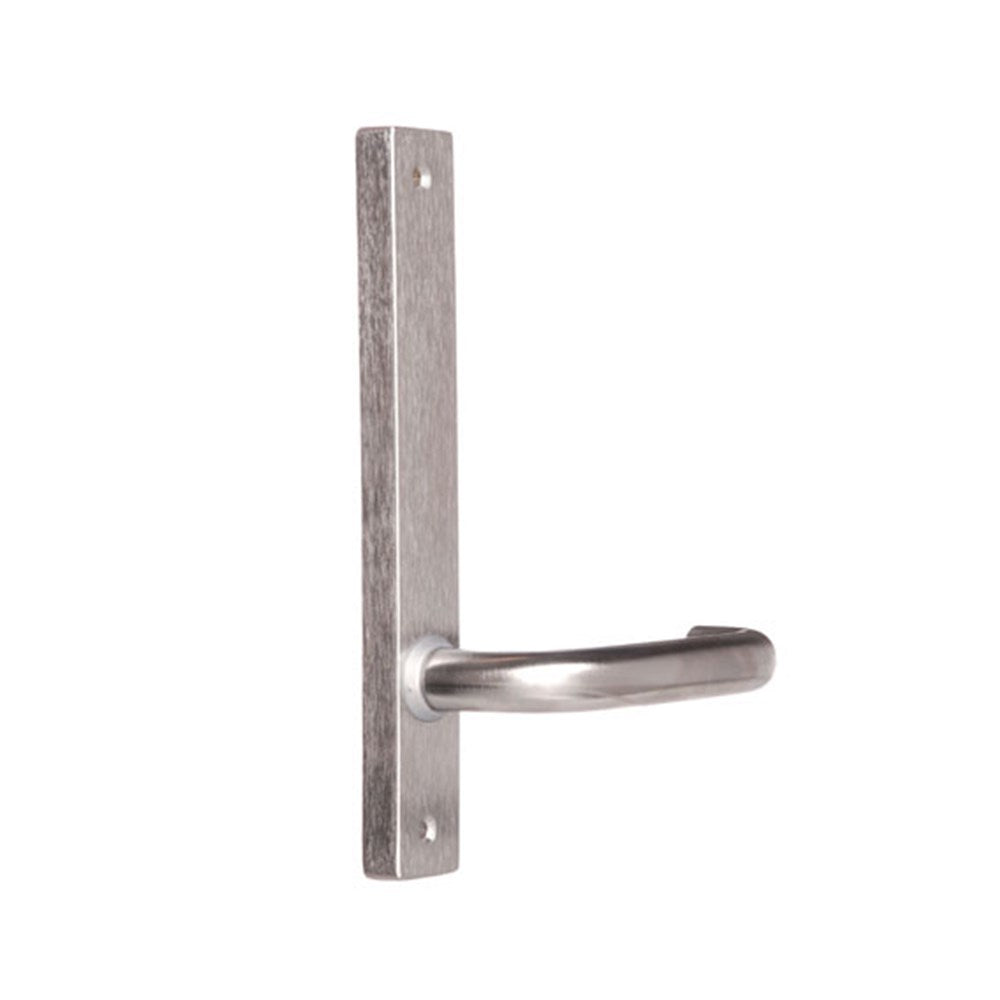 Lockwood 4905 Square End Plate with 70 Lever - Satin Chrome