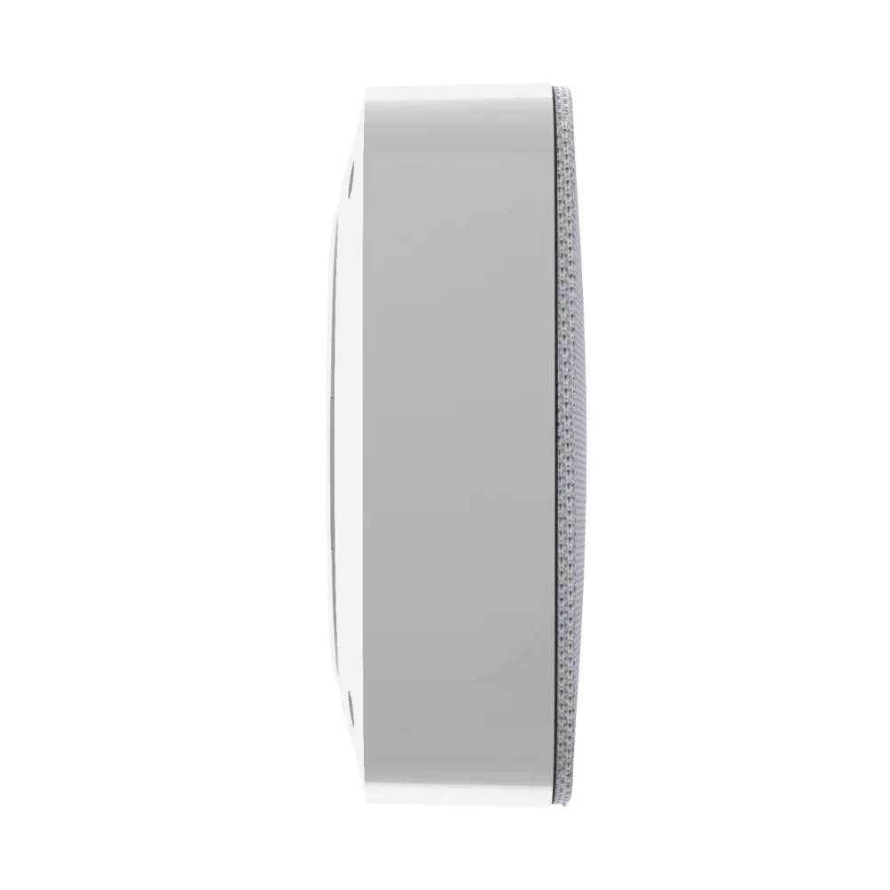 Ajax HomeSiren Jeweller wireless indoor security alarm in white with 100 dB sound and 2000 m range for alarm parts.