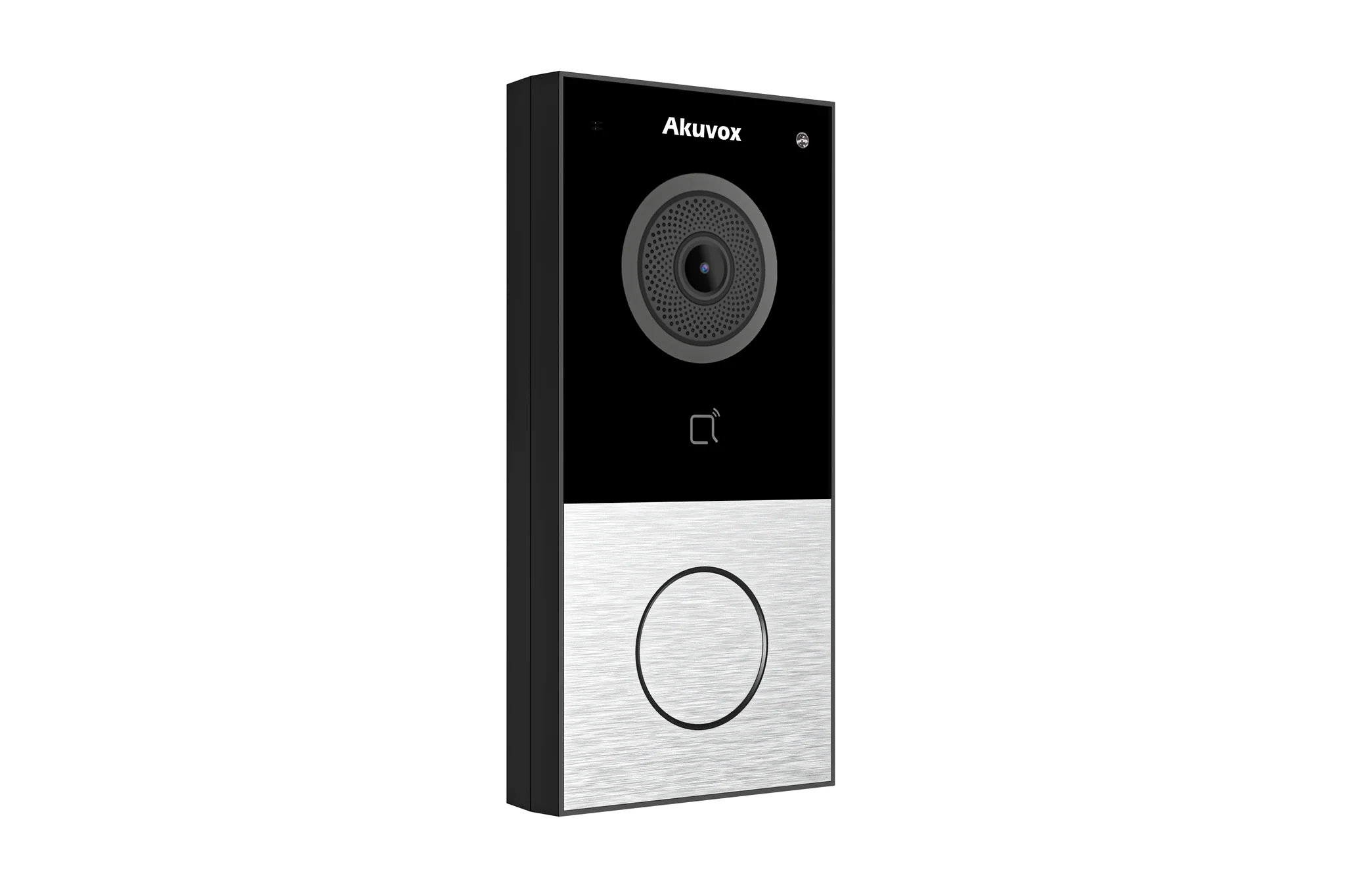 Akuvox E12S-2 Single-Button 2-Wire SIP IP Video Door Station – Compact Design, HD Camera, Two-Way Audio, Surface Mount