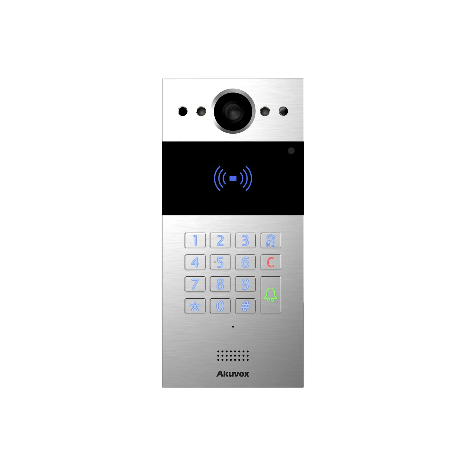Product Title Akuvox R20K Keypad IP Video Door Phone – 2MP Camera, SIP, Dual-Frequency RFID, H.265, PoE, Surface & Flush Moun SKU:R20K-SEC