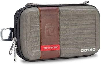 Veto Pro Pac OC140 Small HVAC Technician Tool Case – Customizable Semi-Rigid Zip Pouch with Moisture-Resistant Bottom & Removable Folio