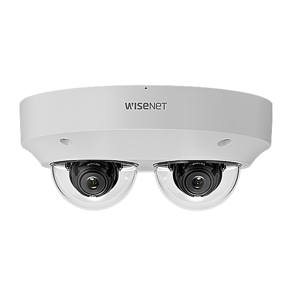 WISENET {Obsolete} CT-PNM-7002VD Hanwha P Series 2MP x 2CH Multi-Directional Camera (Lens not included)