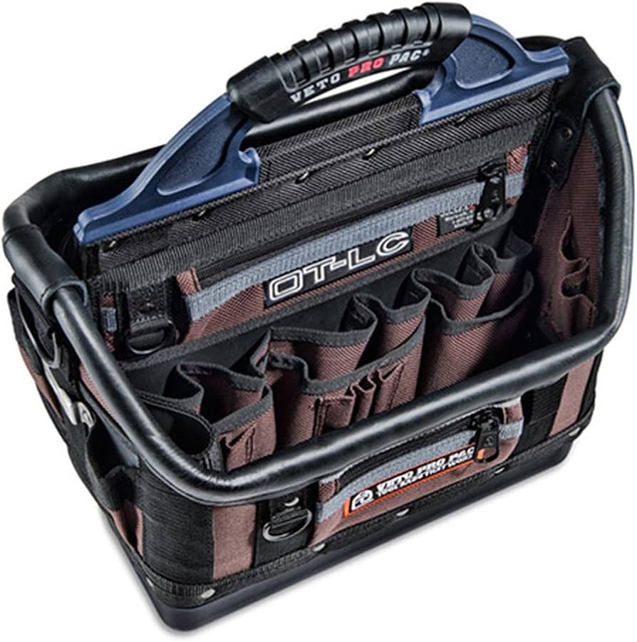 VETO PRO PAC OT-LC Contractor Series Tool Bag – Open Top, Rugged, and Ready for the Jobsite