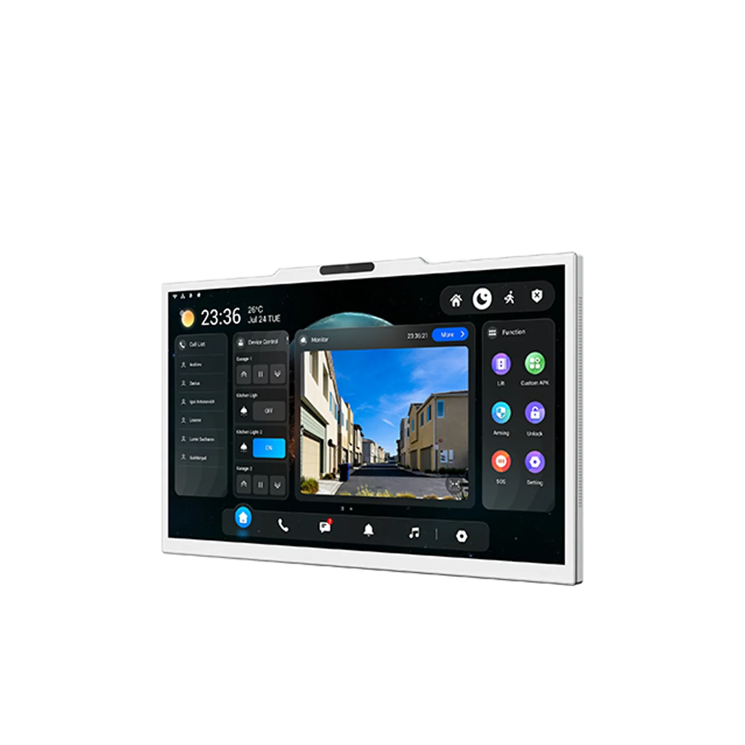 Akuvox X937A 15.6″ Indoor Monitor with Android 14 OS – Full HD Display, Wi-Fi 6, HDMI NVR Integration (Grey) SKU:X937A-SEC