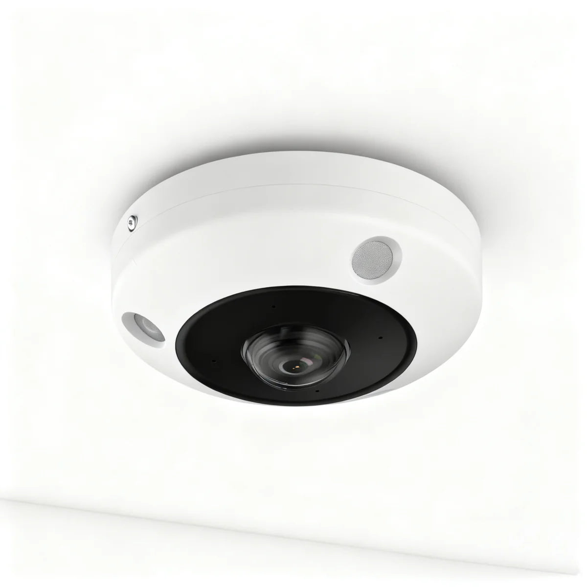 Hikvision DS-2CD63C5G1-IVS 12MP DeepinView IR Fisheye Network Camera with 360° Panoramic View, Heatmap, Two-Way Audio, IP67 & IK10