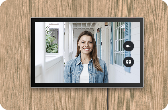 EZVIZ EP7 Smart Home Video Doorphone | Solar-Powered, 2K Video, Wi-Fi Connectivity | Easy Remote Unlock &amp; 7” Touchscreen