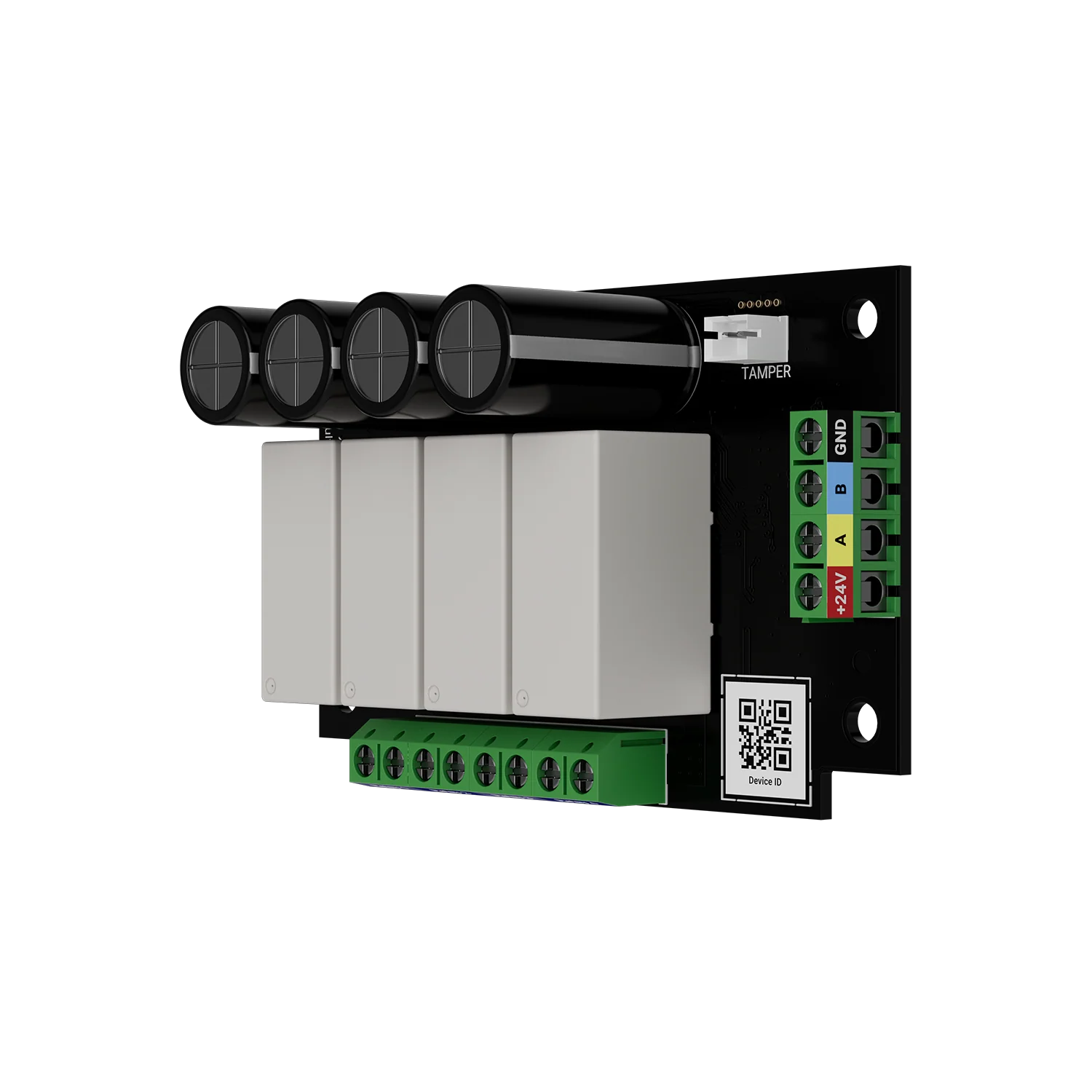 AJAX#64932 Ajax Superior MultiRelay Fibra – 4-Channel Wired Automation Relay Module