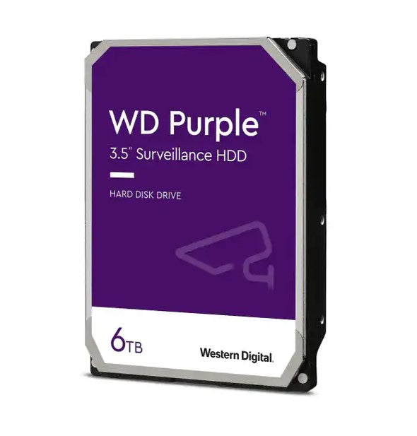 西数紫色监控硬盘6TB 