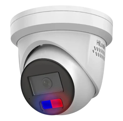 HiLook 6MP AI Fixed Turret CCTV Kit with Dual Microphone, Strobe Light, and 4K PoE NVR – IPC-T269H-MU/SL, IPC-T361H-MU-AUS, NVR-108MH-C/8P, NVR-104MH-C/4P