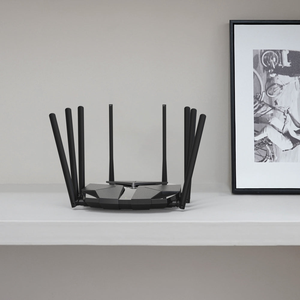 MERCUSYS MR90X AX6000 WiFi 6 Router | 8-Stream, 2.5G Multi-Gig Port, 6000 Mbps Speed, WPA3, OFDMA, Beamforming