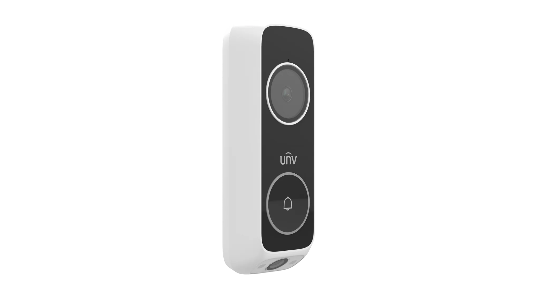 Uniview ED-525B-WB 3MP + 2MP Dual-Lens Wi-Fi 6 Video Doorbell with Package Detection, UNV-Link App and NVR Integration