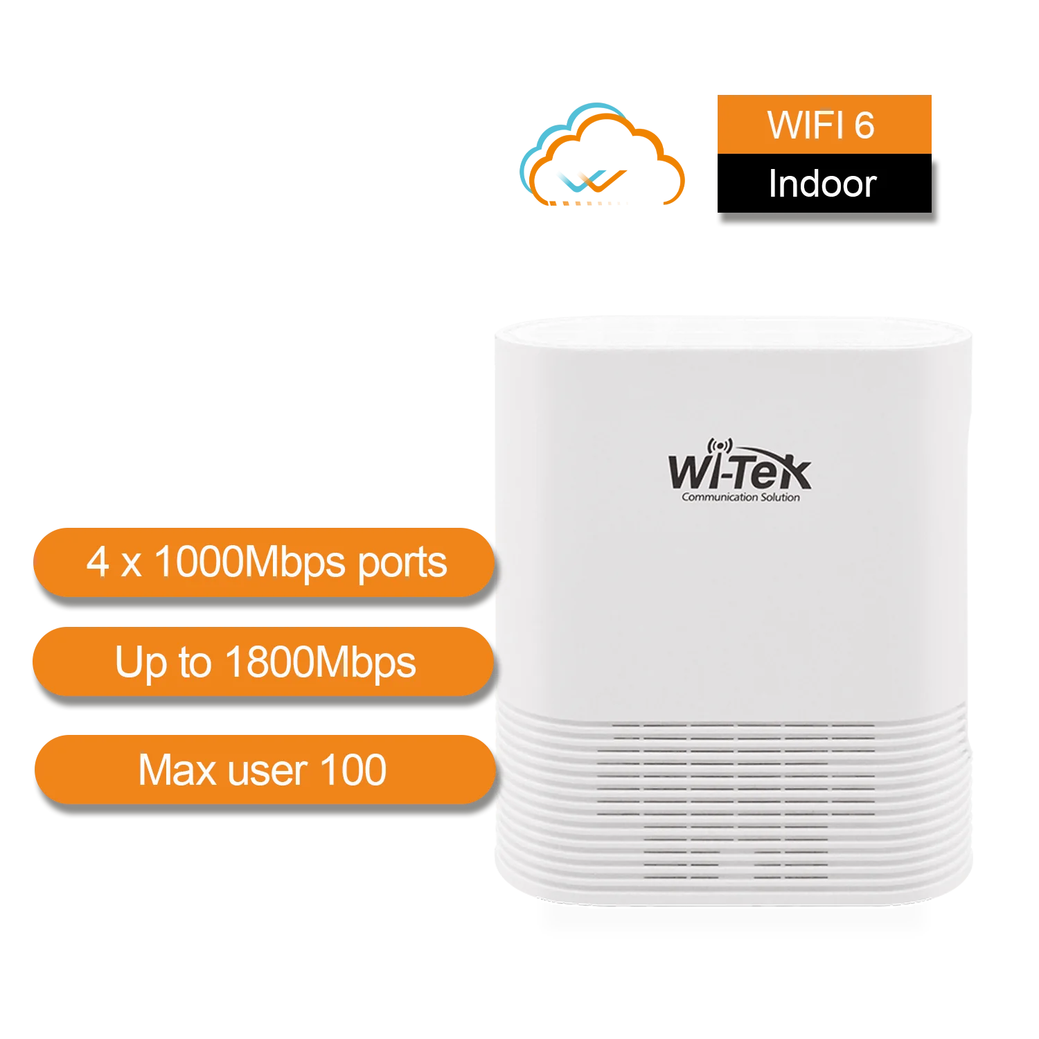 WI-AX1800M V2 Wi-Tek Wi-Fi 6 Wireless Mesh Router