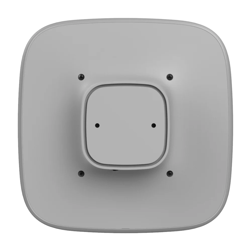 AJAX StreetSiren DoubleDeck Jeweller White/Black Wireless Outdoor Siren with Custom Faceplate – AJAX#30674 - CCTV Importers