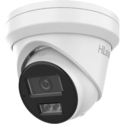 HiLook 6MP AI Fixed Turret CCTV Kit with Dual Microphone, Strobe Light, and 4K PoE NVR – IPC-T269H-MU/SL, IPC-T361H-MU-AUS, NVR-108MH-C/8P, NVR-104MH-C/4P
