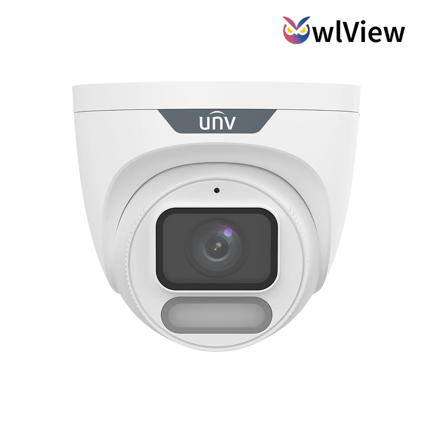 Uniview 6MP OWLVIEW TURRET 2.8mm ColorHunter Fixed HD Turret Network CCTV Camera IPC3626LE-ADF28K-WP