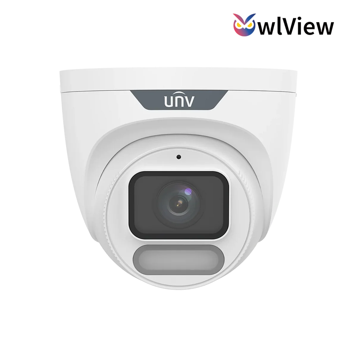 Uniview 6MP ColorHunter CCTV Security Kit – 4x IPC3626LE-ADF28K-WP OwlView Turret Cameras, NVR301-04B-P4-IQ 4 Channel PoE NVR & 2TB Surveillance HDD