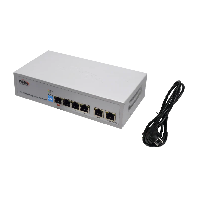 WI-PS205 V3 Wi-Tek Economic 4 Ports PoE Switch