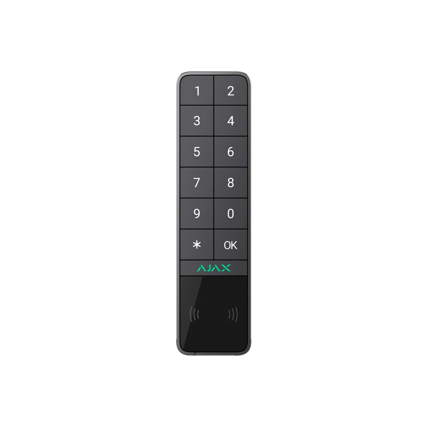 AJAX KeyPad Outdoor Jeweller Graphite Wireless Outdoor Security Keypad with Pass, Tag & Smartphone Access – AJAX#99972 - CCTV Importers