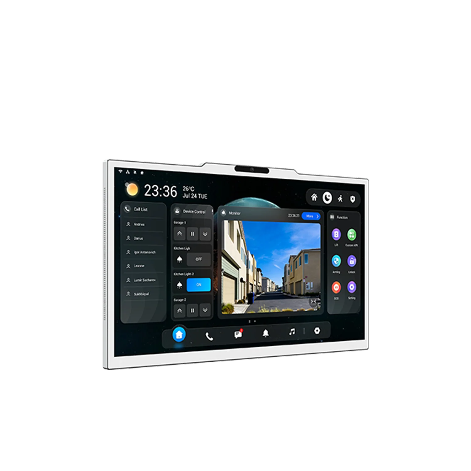 Akuvox X937A 15.6″ Indoor Monitor with Android 14 OS – Full HD Display, Wi-Fi 6, HDMI NVR Integration (Grey) SKU:X937A-SEC