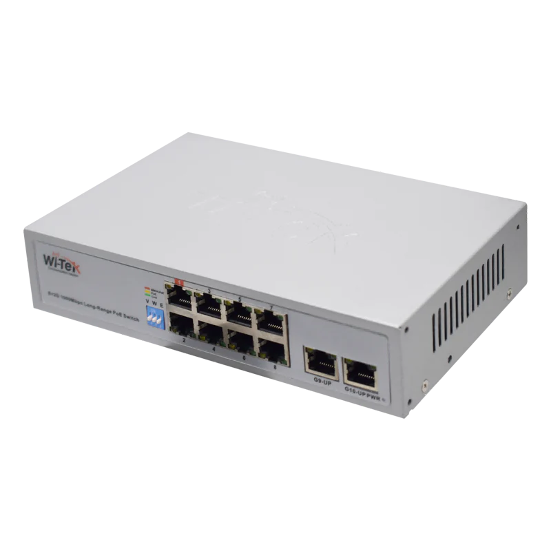 WI-PS210G V3 Wi-Tek Economic 8 Ports PoE Switch