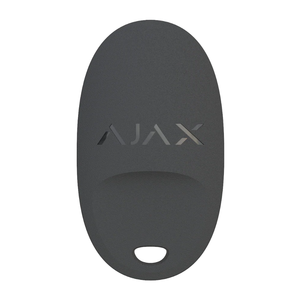 AJAX#30669 – Ajax SpaceControl Jeweller Wireless Key Fob with Panic Button (Black) - CCTV Importers