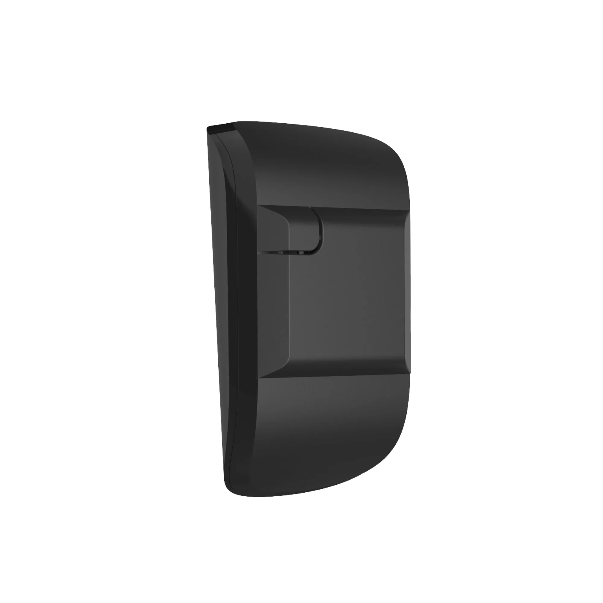 Ajax MotionCam HDR Jeweller wireless motion detector with visual alarm verification, pet immunity, in white and black colors.
