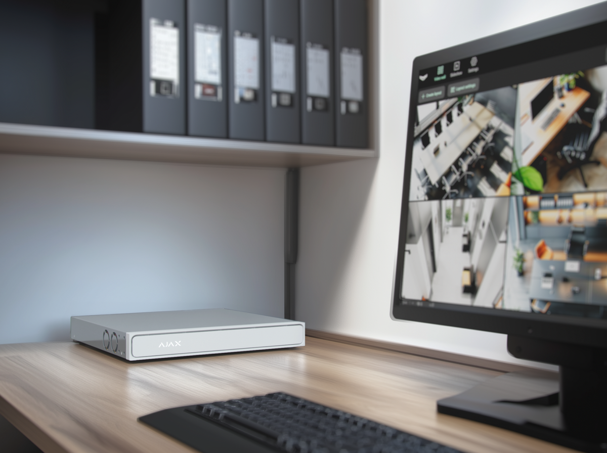 Ajax NVR H2D Series – 8/16 Channel 4K Network Video Recorder with Dual Hot-Swappable HDD, PoE Options &amp; ONVIF