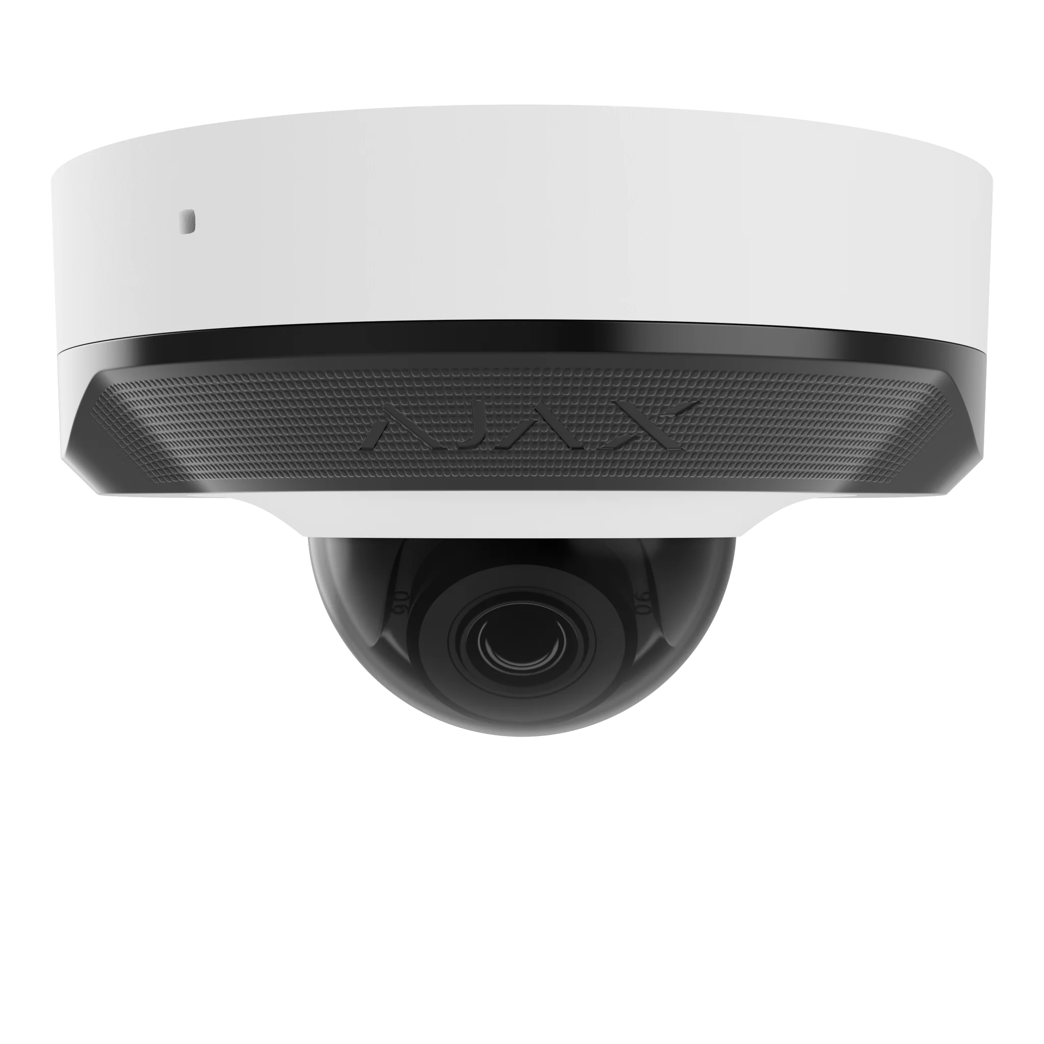AJAX#76020 Ajax 5MP 4mm Mini Dome IP Security Camera – White / Black