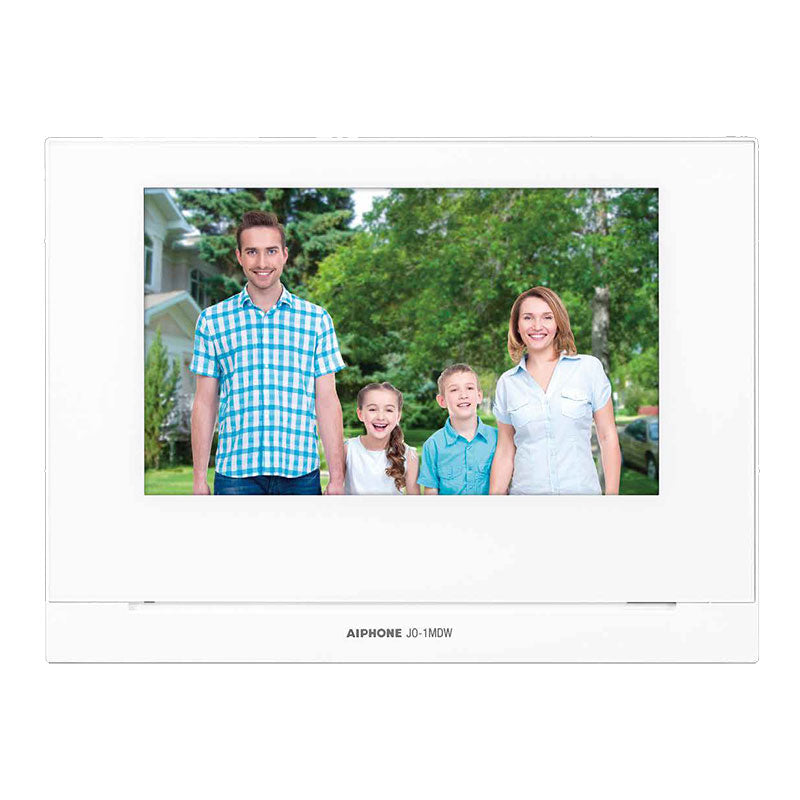 Aiphone JO-1MDW JO Series 2/4-Wire Intercom Monitor with WiFi (White)