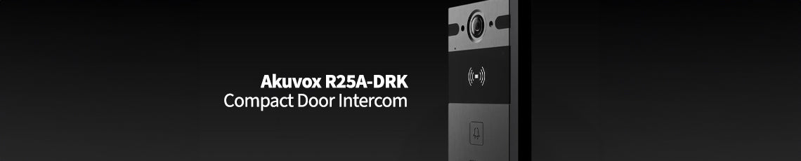 Akuvox R25A – Compact 4MP SIP Video Door Phone with RFID Access