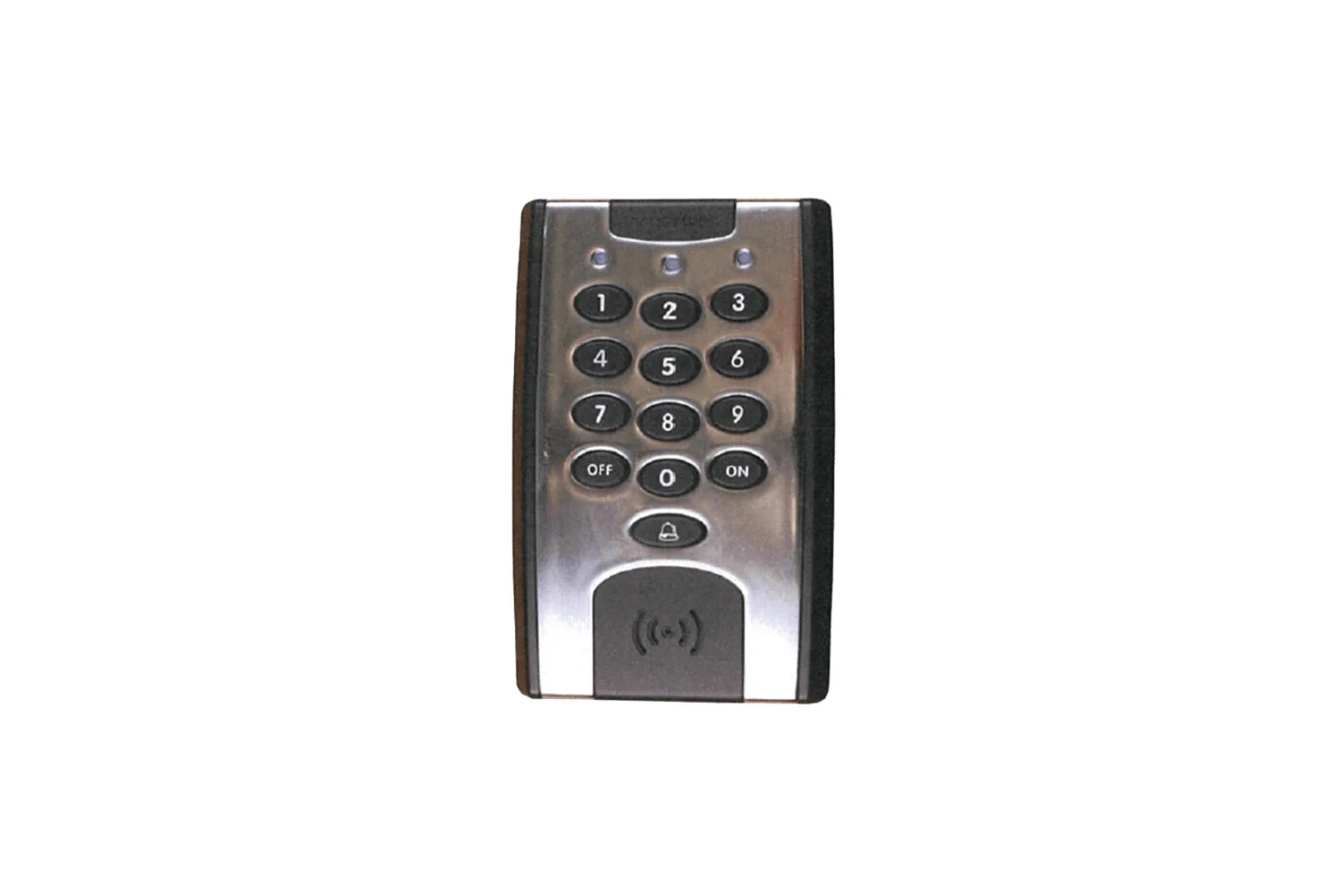 BOSCH CP155B External Keypad with Smart-Card Reader for Solution 6000 – IP65 Rated, Brushed Metal Finish
