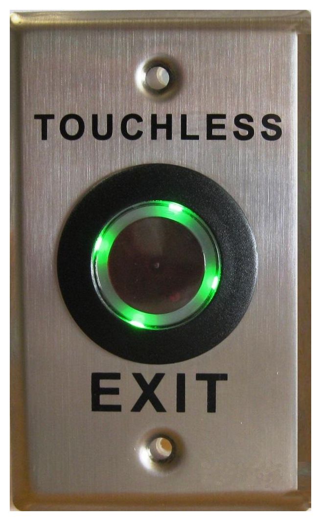 Secor® WEL3761S Touchless Exit Button with Dual-Colour LED (Red-Green)