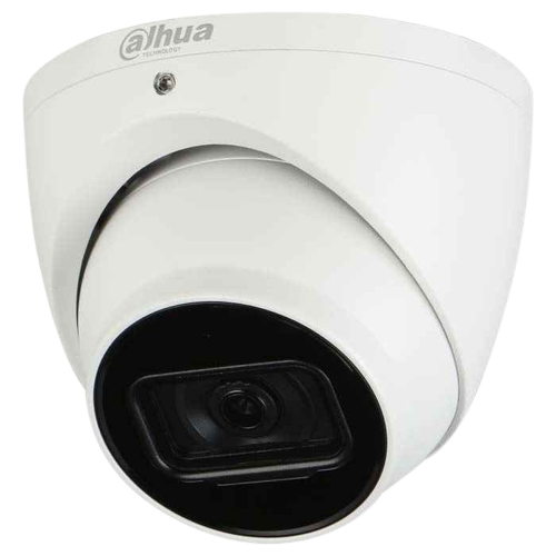 大华 6MP 2 摄像头 + 4 路 NVR 套件 DH-IPC-HDW3641EM-S-S2 红外定焦眼球 WizSense + 4 路 NVR 套件
