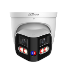 Dahua DH-IPC-PDW3859-A180-AS-PV-ANZ-S2 8MP (2×4MP) 180° TiOC Duo Splicing WizSense IP Security Camera with Dual Light, AI & Active Deterrence