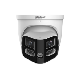 Dahua DH-IPC-PDW3859-A180-AS-PV-ANZ-S2 8MP (2×4MP) 180° TiOC Duo Splicing WizSense IP Security Camera with Dual Light, AI & Active Deterrence