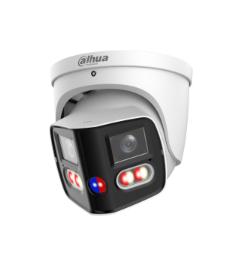 Dahua DH-IPC-PDW3859-A180-AS-PV-ANZ-S2 8MP (2×4MP) 180° TiOC Duo Splicing WizSense IP Security Camera with Dual Light, AI & Active Deterrence