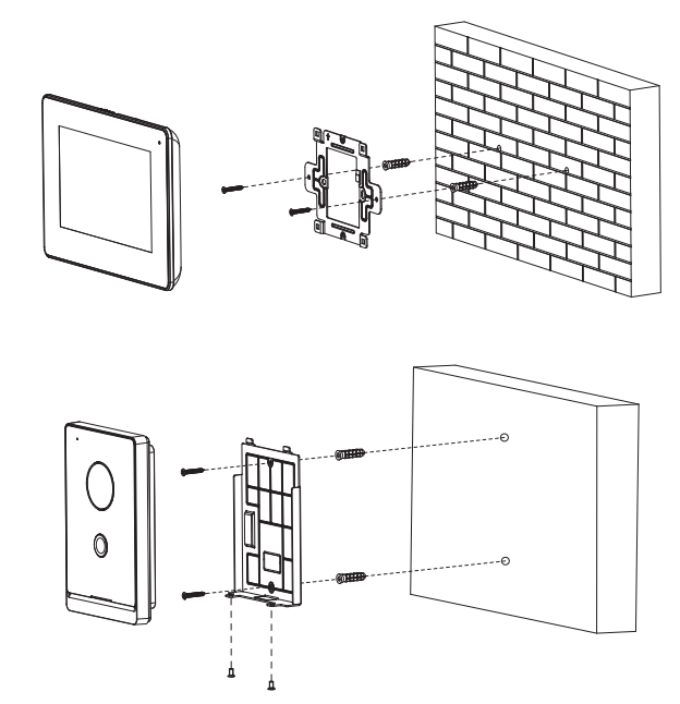 Dahua DHI-KTW01 IP & Wi-Fi Video Intercom Kit – 2MP Villa Door Station + 7" Touchscreen Indoor Monitor