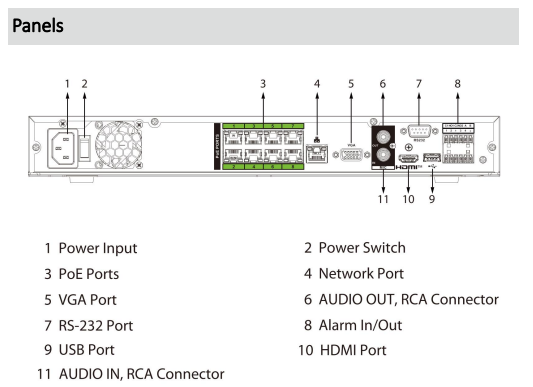 Dahua DHI-NVR5208-8P-AI/ANZ-PRO 8-Channel WizMind AI NVR with 8 PoE, WizSeek, AcuPick, 8K HDMI & 2 HDD Bays