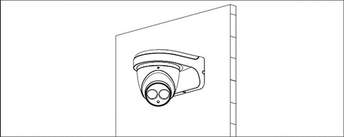 Dahua DH-PFB204W Waterproof Wall Mount Bracket – Durable Aluminum & SECC Camera Mount for Indoor and Outdoor Security Systems, Black/White