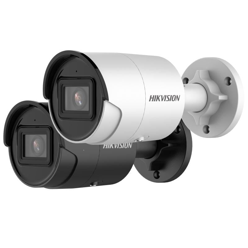 Hikvision 6MP Mini Bullet Camera, AcuSense, DarkFighter, H.265+, 40m IR, Built-in Microphone, IP67 (DS-2CD2066G2-I(U))