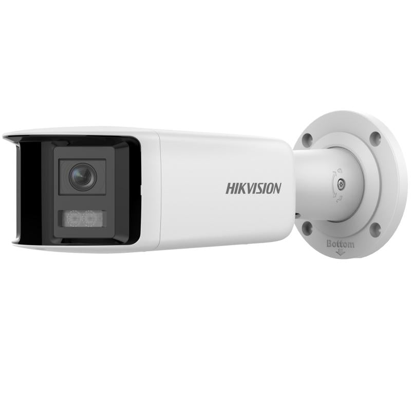 Hikvision DS-2CD2T67G2P-LSU/SL 6 MP Outdoor ColorVu Panoramic Bullet CCTV Camera with Dual Lens, WDR, and IP67 Rating