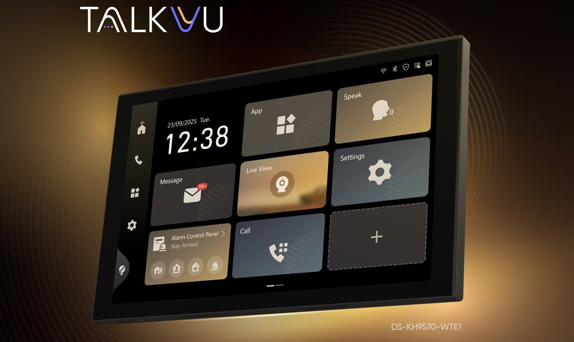 DS-KH9570-WTE1/S – Hikvision 9 Series 10.1" Android Video Intercom room station with Wi-Fi 6 & PoE - CCTV Importers