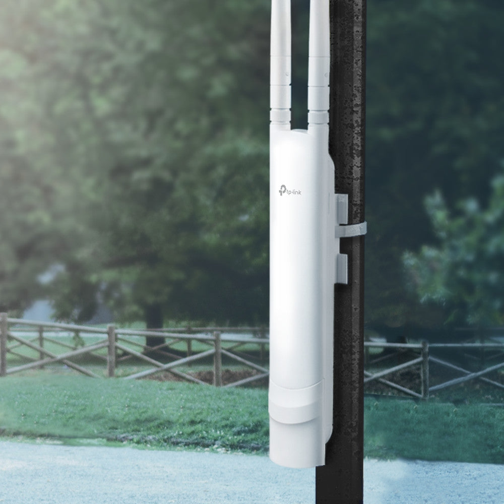 TP-Link EAP110-Outdoor 300Mbps Outdoor Wireless N Access Point – Long-Range Wi-Fi, IP65 Weatherproof, Passive PoE, Omada SDN, Seamless Roaming | SKU: EAP110-Outdoor