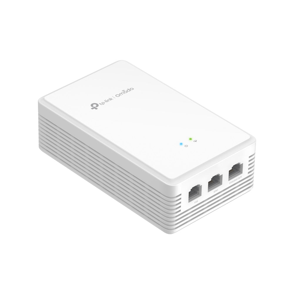 TP-Link Omada EAP625GP-Wall AX1800 Wi-Fi 6 Wall Plate GPON Access Point | 1× GPON Port | PoE Out | Seamless Mesh Roaming | Enterprise-Grade Networking