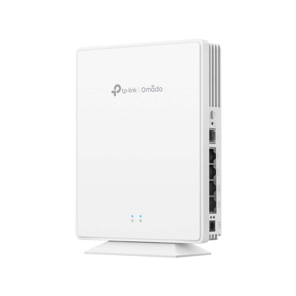 TP-Link Omada EAP650-Desktop AX3000 Desktop Wi-Fi 6 Access Point | 2.97 Gbps | 4× Gigabit Ports | Omada SDN | PoE++ & DC Power | Seamless Roaming