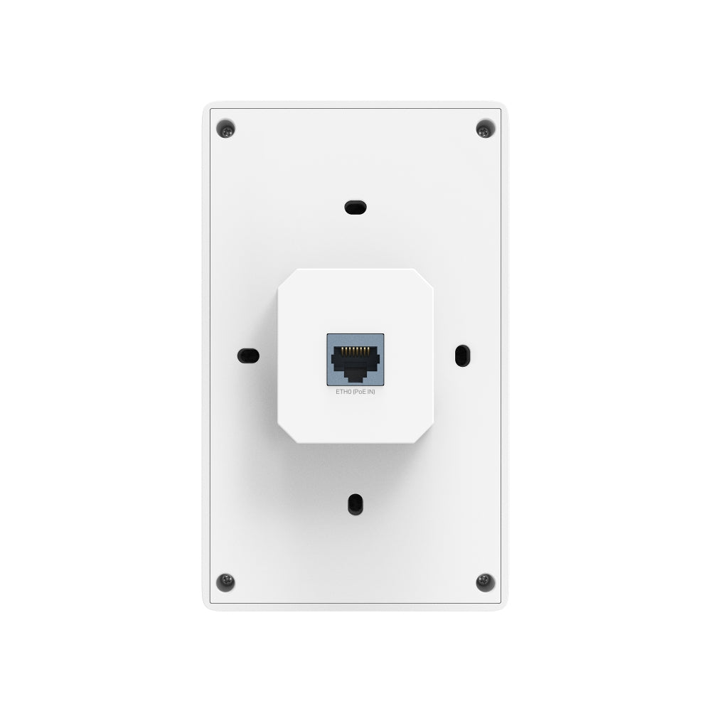 TP-Link Omada EAP725-Wall BE3600 Wall Plate Wi-Fi 7 Access Point | 2× 2.5G Ports | Omada SDN | Compact Design | Seamless Roaming