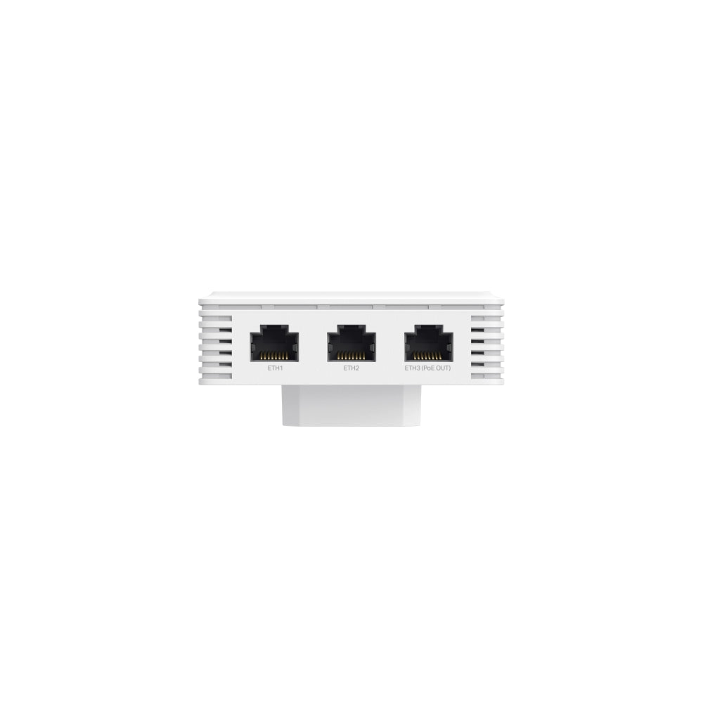 TP-Link Omada EAP725-Wall BE3600 Wall Plate Wi-Fi 7 Access Point | 2× 2.5G Ports | Omada SDN | Compact Design | Seamless Roaming