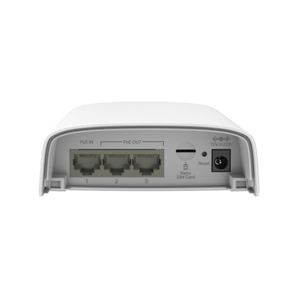 TP-Link ER703WP-4G-Outdoor Omada 4G+ Cat6 AX3000 Wi-Fi 6 Outdoor/Indoor Gateway | High-Speed LTE, Dual-Band Wi-Fi 6, PoE, and VPN